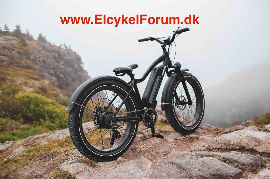 Elcykler i regnvejr