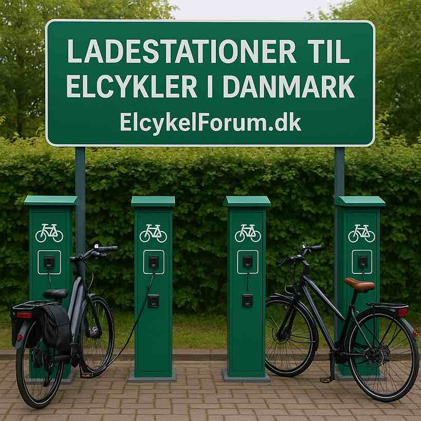 Ladestationer til Elcykel i Danmark