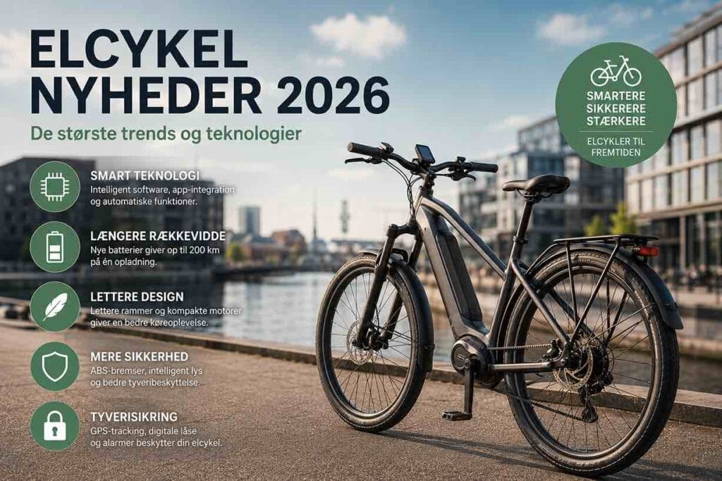Elcykel Nyheder og Guide 2026