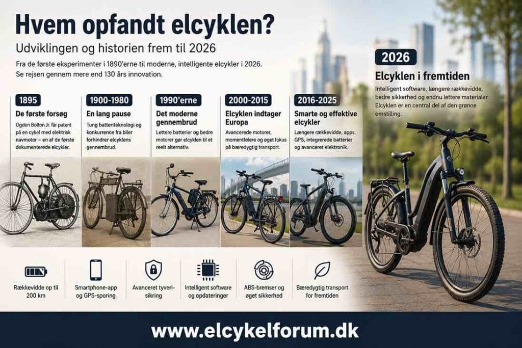 Hvem opfandt elcyklen