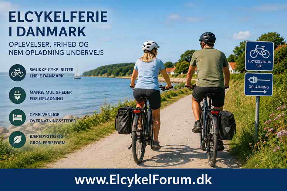 Elcykelferie i Danmark